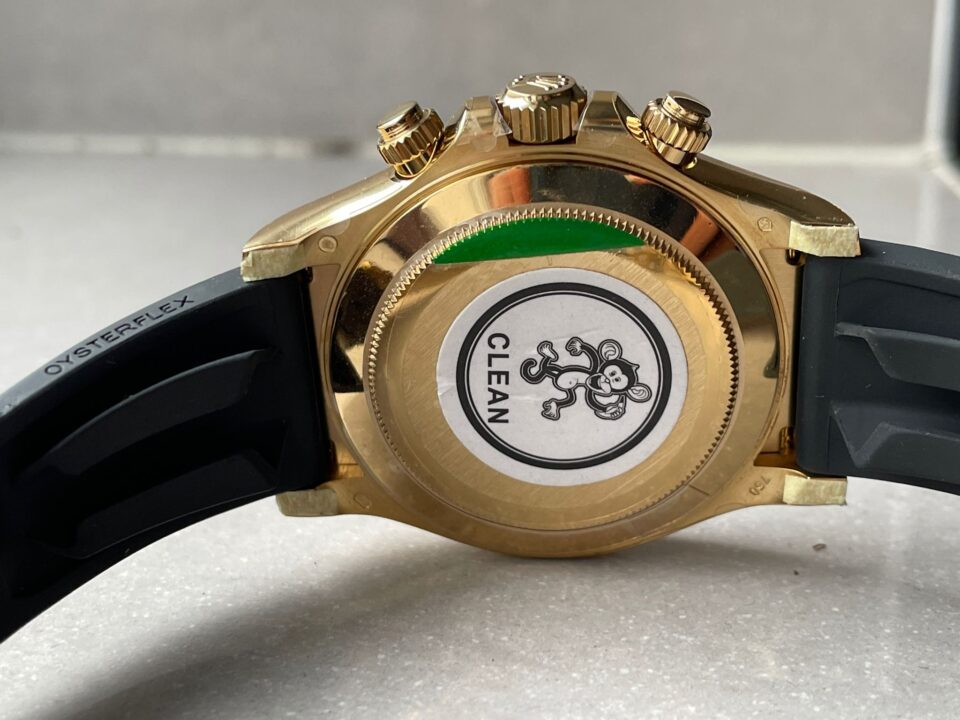 Clean factory 1:1 Rolex Daytona Best Edition 904L Steel Black Dial A4130