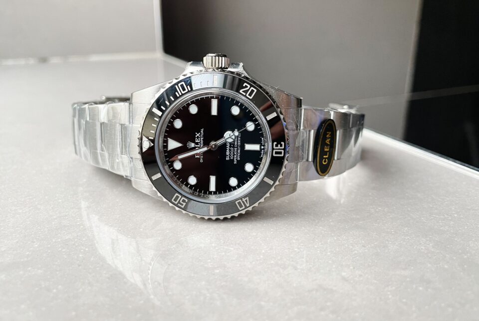Clean FACTORY 1:1 Rolex Submariner No Date CF 41mm Black Dial Black ceramic Bezel 3230