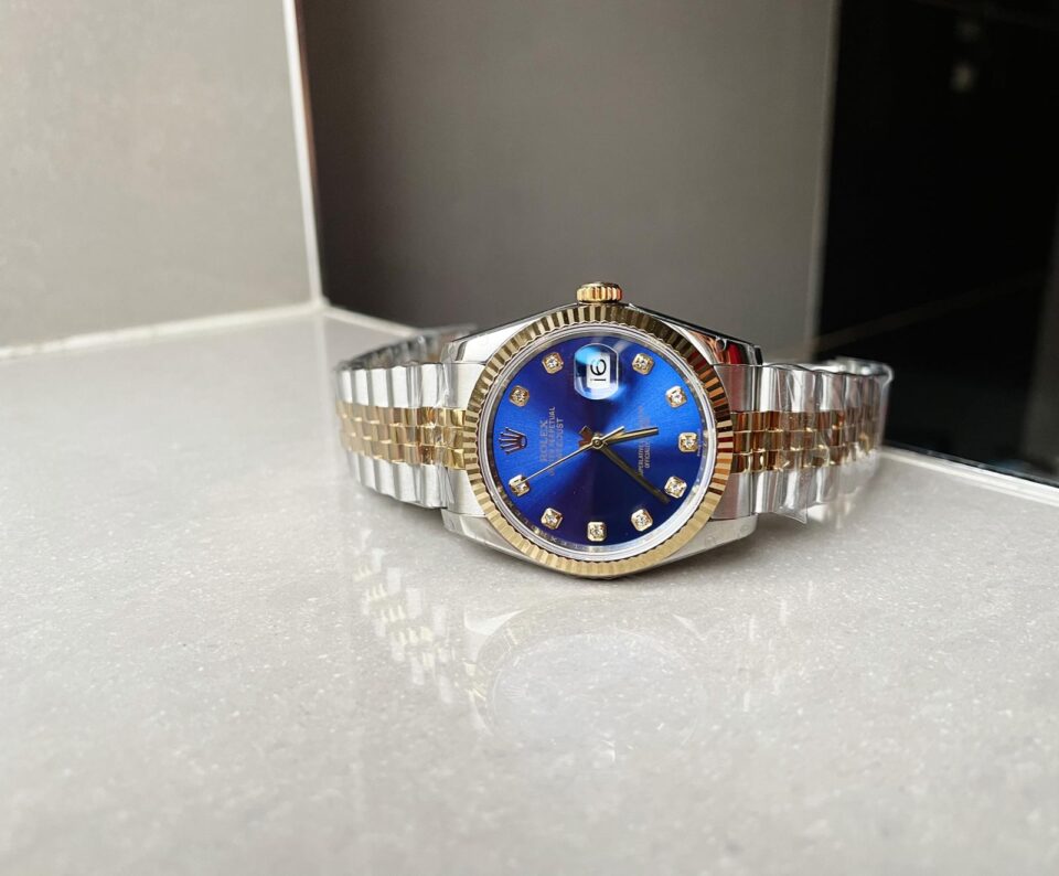 Rolex DateJust 31mm Ladies 278289 BPF Blue /gold Dial 316L steel