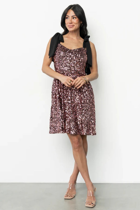 Vega Sequin Short Dress