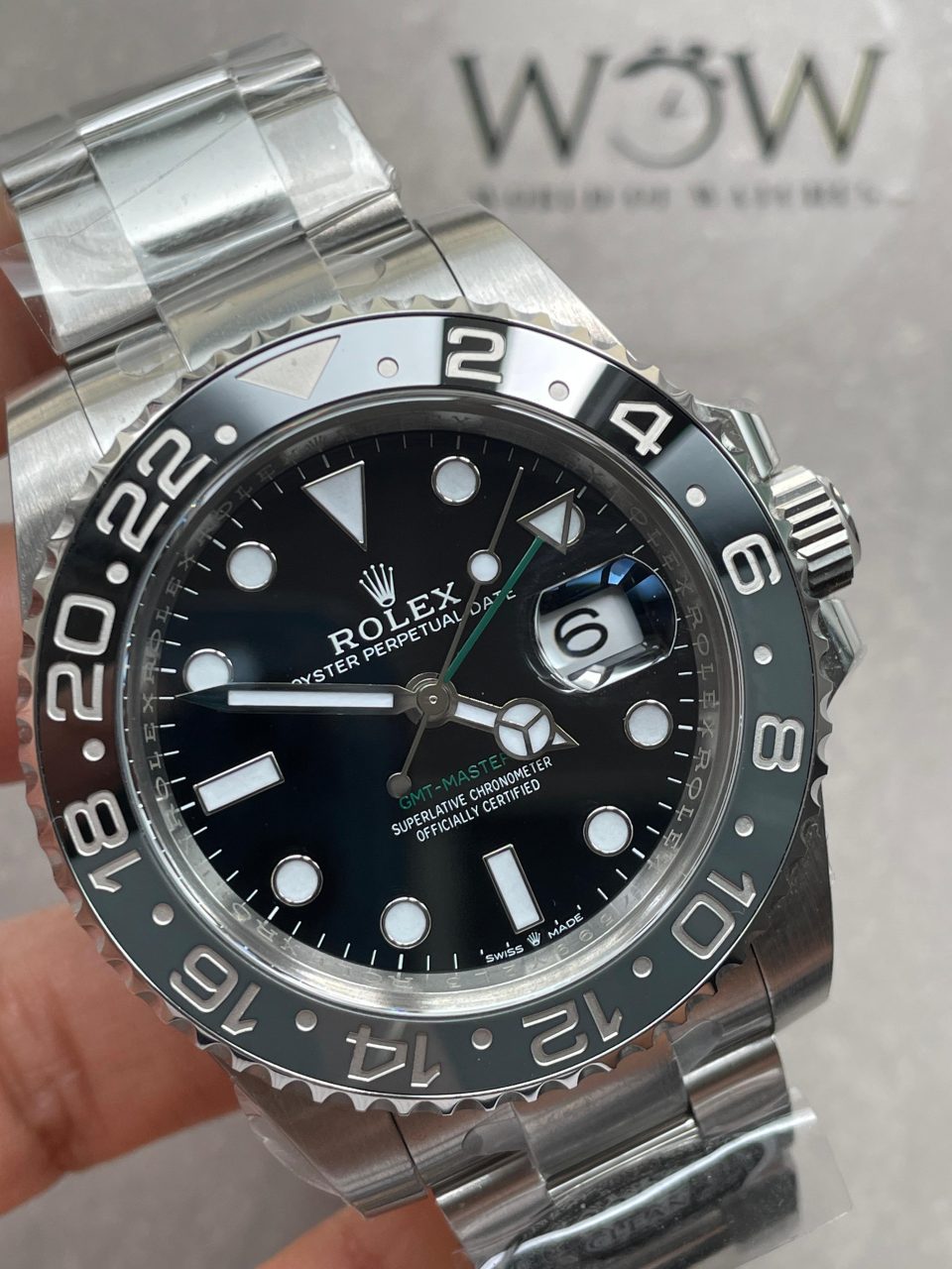ARF Factory 1:1 Rolex GMT-Master II 126710 GRNR Bruce wayne Best Edition Black/grey Ceramic VR3285 CHS