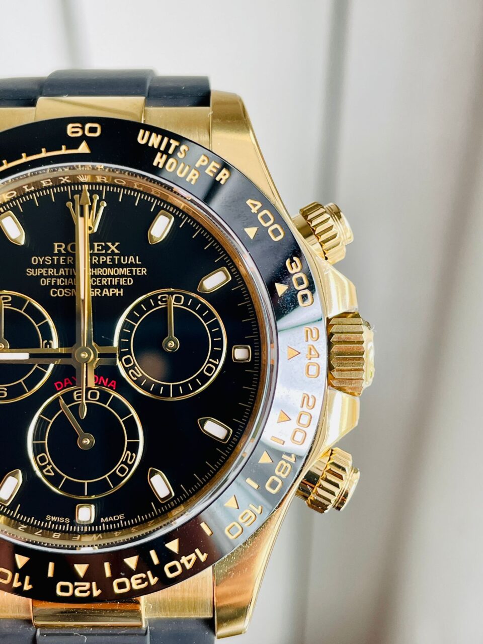 Clean factory 1:1 Rolex Daytona Best Edition 904L Steel Black Dial A4130