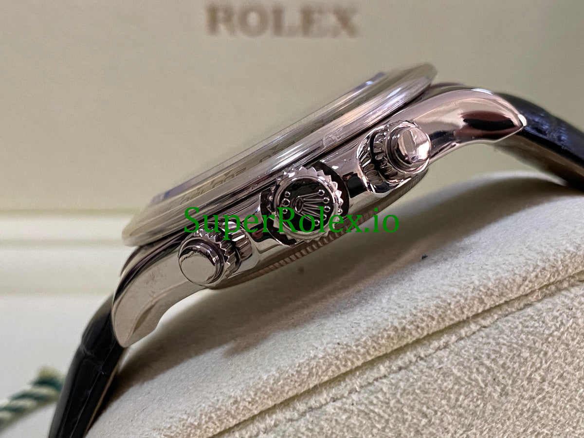 Rolex Cosmograph Daytona 40 White Gold Black Dial Ref.116519