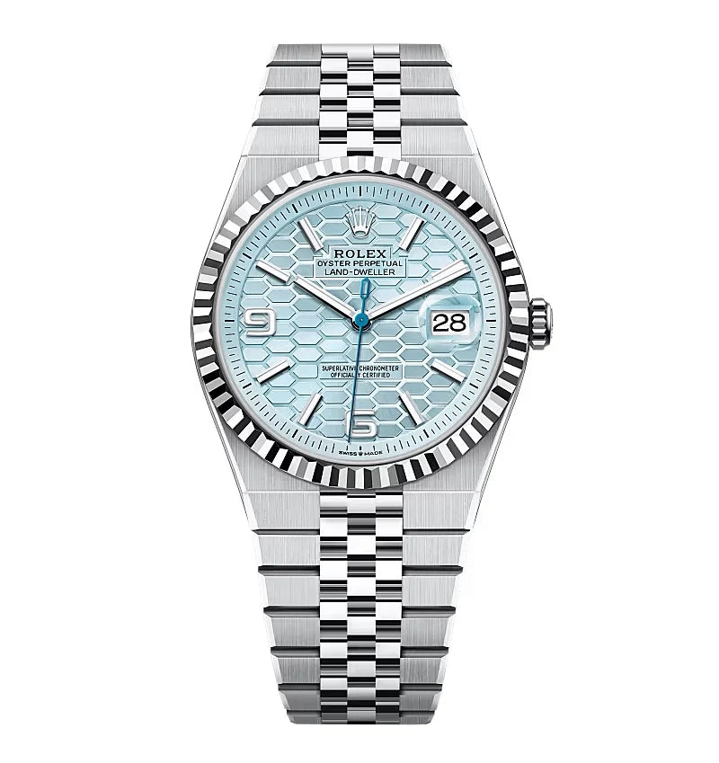 Rolex Land-Dweller 40 mm Ice Blue Dial (2025)